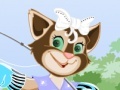 Игра Cat Fishing Dress Up