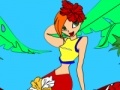 Игра Kid's coloring: Jungle girl