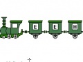 Игра Trains and Letters