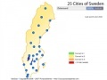 Игра 25 Cities Of Sweden