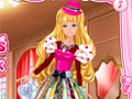 Игра Barbie's Valentine's Patchwork Dress