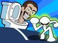 Игра Stickman vs Skibidi Toilet