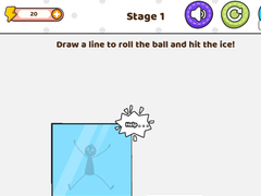 Игра Save The Stick Draw Line