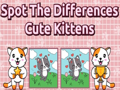 Игра Spot the Differences Cute Kittens