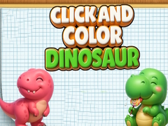 Игра Click And Colors Dinosaurs