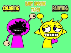 Игра Coloring Baby Sprunk tapes Painting