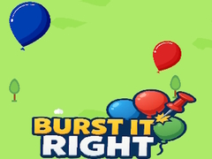 Игра Burst It Right