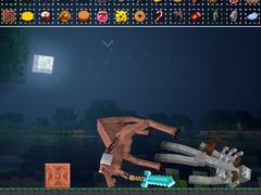 Игра Feed all the Monsters in the Mineblock
