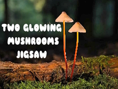 Игра Two Glowing Mushrooms Jigsaw