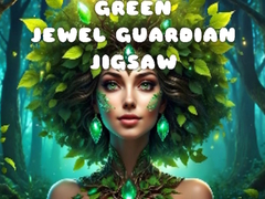 Игра Green Jewel Guardian Jigsaw