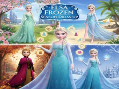 Игра Elsa Frozen Season Dress Up