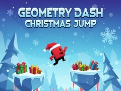 Игра Geometry Dash Christmas Jump