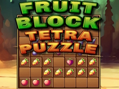 Игра Fruit Block Tetra Puzzle