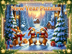 Игра New Year Puzzles
