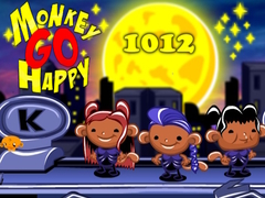 Игра Monkey Go Happy Stage 1012