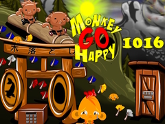 Игра Monkey Go Happy Stage 1016
