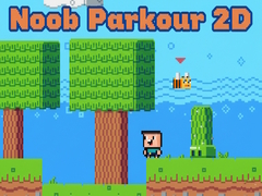 Игра Noob: Parkour 2D