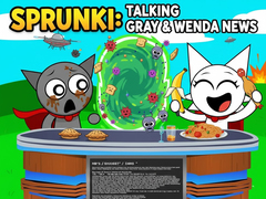 Игра Sprunki: Talking Gray & Wenda News