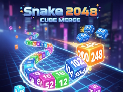 Игра Snake 2048: Cube Merge