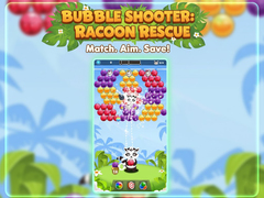 Игра Bubble Shooter Raccoon Rescue