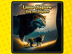 Игра Lions Jigsaw Jigsaw
