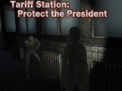Игра Tariff Station: Protect the President
