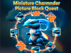 Игра Miniature Charmander Picture Block Quest