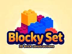 Игра Blocky Set 3d brick constructions