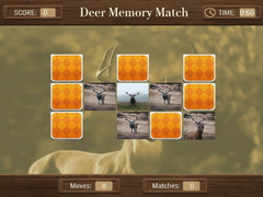 Игра Deer Memory Match