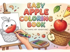 Игра Easy Apple Coloring Book