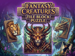 Игра Fantasy Creatures Tile Block Puzzle