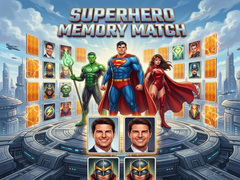 Игра Superhero Memory Match