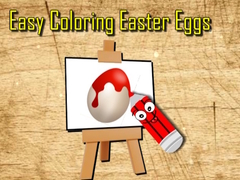 Игра Easy Easter Coloring Eggs