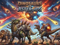 Игра Dinosaurs vs Asteroids