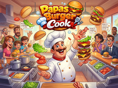 Игра Papas Burger Cook