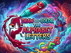 Игра Draw and Color the Alphabet Letters