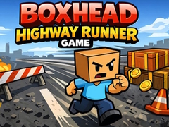 Игра Boxhead Highway Runner Game
