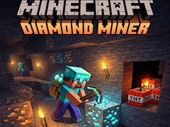 Игра Minecraft Diamond Miner