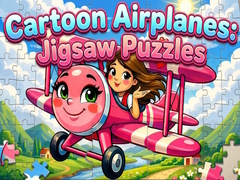 Игра Cartoon Airplanes: Jigsaw Puzzles