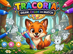 Игра Tracoria: Draw, Color & Match