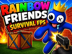 Игра Rainbow Friends Survival FPS