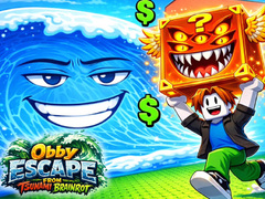 Игра Obby Escape from Tsunami Brainrot