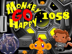 Игра Monkey Go Happy Stage 1058