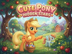 Игра Cute Pony: Hidden Stars