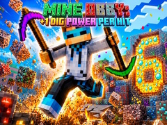 Игра Mine Obby: +1 Dig Power per Hit