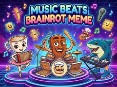 Игра Music Beats Brainrot Meme 