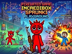 Игра Pixelated Game Incredibox Sprunki Playground