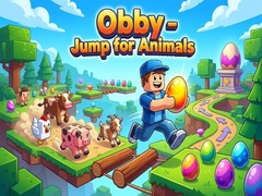 Игра Obby - Jump for Animals