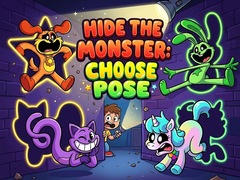 Игра Hide the Monster: Choose Pose